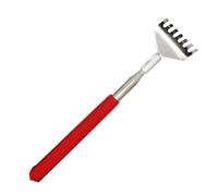 DECHOUS Gratte-dos Couleur Aléatoire Rouge en Acier Inoxydable Lot de 3 Outil de Massage Portable et Lisse, pour Usage la Maison Bureau