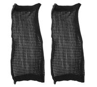 DECHOUS Housse D'accoudoir et Installation Facile en Polyester pour Chaise de Bureau Noir, Texture Confortable pour Chaises Accoudoirs de Gaming et Bar