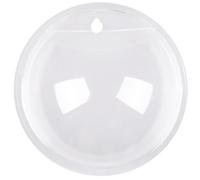 DECHOUS Jardinière Murale Ronde en Acrylique Transparent, Bol à Poissons Suspendu Multifonction, Résistant aux Chocs, Décoration Murale pour Maison ou Bar à Café