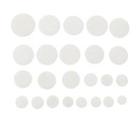 DECHOUS Joints de Rosace pour Basson, 24 Coussinets Antibruit en Peau de Mouton Autocollants, Légers et Faciles à Utiliser, Accessoires pour Instruments à Vent Couleur Aléatoire