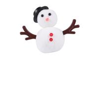 DECHOUS Kit Bonhomme de Neige Soi-Même 2 Paquet Accessoires de Bricolage d'hiver pour Création de Décoration de Noël Matériau Plastique Sûr Activité Familiale et Extérieure