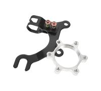 DECHOUS Kit D'adaptation pour Freins à Disque de Vélo en Alliage D'aluminium, Support de Fixation Robuste et Léger, Compatible Vtt et Vélo de Route, Adaptateur de Bride Fileté pour