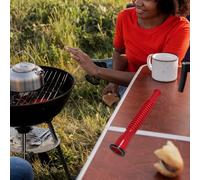 DECHOUS Kit de Remplacement Bec Verseur Flexible Rouge pour Bidon D’Essence Adaptateur de Remplissage Gaz Compact Connecteur pour Réchaud de Camping Outil pour Transfert Carburant sans