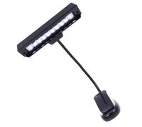 DECHOUS Lampe de Lecture à Pince LED pour Pupitre Musique, Intensité Variable Support Flexible, Lampe de Bureau Rechargeable pour Lecture et Travail