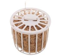 DECHOUS Litière en Jute pour Nidification Panier de Rangement, Matériaux Naturels pour Nid d'oiseaux Tels Que Pinsons, Canaris et Hirondelles, Adaptée aux Cages d'Intérieur