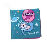 DECHOUS Livre en Tissu Interactif Éducatif Bébé -né, Jouet Sensoriel Coloré Tactile, Matériau Doux Sûr, Éveil Montessori, Première Expérience de Jeu D’éveil,