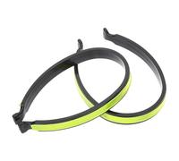 DECHOUS Lot de 1 Pince à Pantalon de Vélo Réfléchissante, Clips de Vélo Bandes Réfléchissantes D'avertissement, Accessoire Cyclisme pour Sécurité Nocturne et Randonnée, Compatible