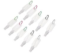 DECHOUS Lot de 10 Flacons Spray Transparents en Pet pour Parfum, Faciles à Transporter Ranger, Voyage Camping Couleur Aléatoire
