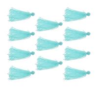 DECHOUS Lot de 10 Tapis de Ponte Flottants pour Aquarium Herbiers Artificiels Verts en Fil Support de Reproduction Compatible Betta et Crevettes, Cachette et Refuge pour Œufs et Alevins,