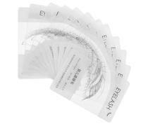 DECHOUS Lot de 12 Cartes D’Essai pour Faux Cils Présentoir Portable pour Extensions de Cils Outil D’Essai Multifonction pour Salon de Maquillage Carte D’Exposition Réaliste et