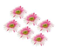 DECHOUS Lot de 12 Épingles à Cheveux Fleurs Artificielles Rose Pâle, Petite Taille, Décoratives et Légères, pour Femmes et Filles, Accessoires pour Plage et Vacances