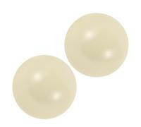 DECHOUS Lot de 2 Boules de Croquet en Résine 57 Mm Boules de Pétanque Légères pour Jeux de Plein Air sur Gazon et Jardin de Sport Extérieur pour Parties en Famille et Événements Sportifs