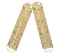 DECHOUS Lot De 2 Étuis À Mezouzah Traditionnels avec Support en Métal en Forme D'étoile De David, Décoration D'intérieur Juive Vintage, Bénédiction Religieuse, Ornement pour