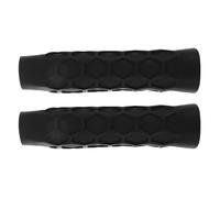 DECHOUS Lot de 2 Grips de Raquette de Pickleball en Silicone Antidérapant et Amortissant Coussinet Alvéolé Surgrip Noir pour Raquette de Tennis et Pickleball Protection Confortable et