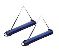 DECHOUS Lot de 2 Housses pour de Batterie en Tissu Oxford Résistant Capacité 4 Paires Étuis Portables pour Batteurs Paquet de Rangement Léger Concerts Répétitions et Déplacements