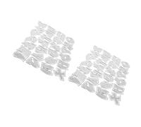 DECHOUS Lot de 2 Matrices de Découpe en Acier au Carbone Pochoirs Alphabet Majuscules Gabarits pour Cartes de Nouvel An et Scrapbooking Accessoires DIY pour Décoration de Fêtes