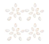 DECHOUS Lot de 2 Pendentifs en Coquillage Naturel Spiralé 12-14Mm Breloques Coquillages Décoratifs Légers 40G pour Création de Bijoux DIY Décoration Vase et Accessoires Marins