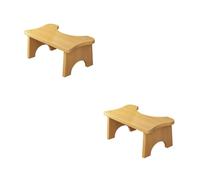 DECHOUS Lot De 2 Repose-Pieds pour Salle De Bain Siège De Toilettes Marchepied D'Extérieur Tabouret De Toilette Tabouret De Vanité Marchepied Repose-Pieds Tabouret De
