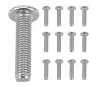 DECHOUS Lot de 20 Vis Hexagonales M8*35 Entièrement Filetées en Acier pour Fixation D’Accessoires D’Arbres à Chat Boulons de Quincaillerie Robustes pour Structures D’Escalade Sécurisées