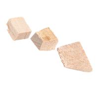 DECHOUS Lot de 3 Cales en Bois pour Archet de Violon et Violoncelle Accessoires de Réparation d'Arc Pièces d'Instrument de Musique Outil Pratique pour Équilibre et Confort Sonore