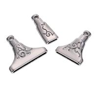 DECHOUS Lot de 3 Embouts de Rechange en Métal Noir pour Stylo à Strass Pointes Adhésives Compatibles Accessoires DIY pour Peinture au Diamant et Création Artisanale