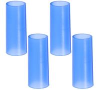 DECHOUS Lot de 4 Anneaux de Cou en Silicone Bleu pour Alto, Joints D’étanchéité, Accessoires de Réparation, Kit pour Instruments à Vent, Fourniture Alto, Manchons Résistants à L’usure,