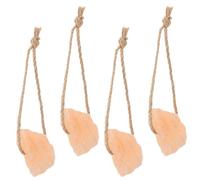 DECHOUS Lot de 4 Blocs de Sel à Lécher pour Chevaux Bovins Cerfs et Autres Animaux D’Élevage - Sel Naturel Riche en Minéraux - Blocs Minéraux Solide pour Santé et Croissance Optimale