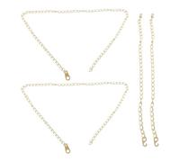 DECHOUS Lot de 4 Chaînes à Poids pour Horloge Grand-père, Acier Robuste, 2 Mètres Crochet, Accessoires de Remplacement pour Pendule Mécanique, Compatibles Horloges à Coucou, Pièces