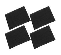 DECHOUS Lot de 4 Filtres Désodorisants pour Bac à Litière Chat Charbon Actif 65 X 6 X 1 CM Coussins Absorbants Odeurs Recharge pour Purificateur de Litière Domestique