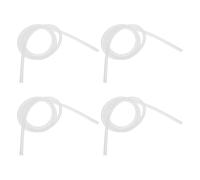 DECHOUS Lot de 4 Tubes en Silicone Alimentaire 80 Cm Valve Bec de Canard pour Tire-lait Portable, Pièces de Pompe Remplaçables Compatibles, Accessoires D’allaitement pour Usage Quotidien