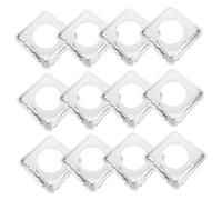 DECHOUS Lot De 40 Couvercles De Brûleur De Cuisinière À Gaz Revêtements De Cuisinière À Gaz Revêtements De Four À Gaz Pour Le Dessus Revêtements De Cuisinière En Aluminium