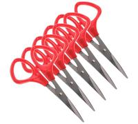 DECHOUS Lot de 5 Ciseaux à Broder Courbes en Acier Inoxydable Ciseaux à Point de Croix pour Couture et Broderie Découpe Précise Fil à Broder Outils Tailleur Légers Couleur Aléatoire