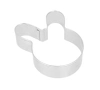 DECHOUS Lot de 5 Moules à Biscuits en Acier Inoxydable Anti-rouille, Coupe-fruits et Gâteaux de Lapin, Petits Emporte-pièces pour Pâtisserie Maison et Découpe Créative