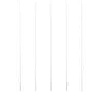 DECHOUS Lot de 5 Tiges de Four en Corindon 2Mm X 20Cm pour Cuisson de Pendentifs en Céramique Supports de Cuisson Résistants Haute Température pour Poterie Bijoux et Artisanat en Argile