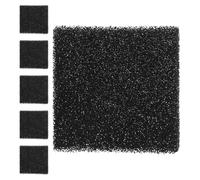 DECHOUS Lot de 6 Filtres à Charbon Carré pour Bac à Compost Cuisine, Coton Filtrant Haute Performance, Filtration Anti-odeurs, Compatible Poubelle Carrée, Recharge pour Composteur