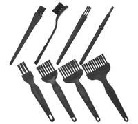 DECHOUS Lot de 8 Brosses de Nettoyage pour Rasoir Électrique Outil de Nettoyage Précis pour Tondeuses Électriques Petites Brosses Pratiques pour Entretien Rasoirs et Accessoires Noir