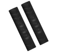 DECHOUS Manchons en Silicone Noir pour Poignée de Frein de Vélo, Haute Élasticité et Traction Renforcée, Protection Antidérapante pour Levier de Frein de Vélo, pour Cyclisme Longue