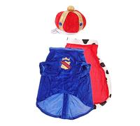 DECHOUS Manteau pour Chien avec Chapeau Couronne De Costumes pour Animaux De Compagnie Adapté à Petites
