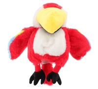 DECHOUS Marionnette à Main Oiseau Perroquet en Peluche Douce 1 Pièce d'Éveil Interactif pour Raconter des Histoires Modèle d'Oiseau Cartoon pour Garçon et Filles