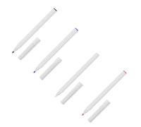 DECHOUS Marqueurs de Tatouage Salon 4 Pièces Pointe Fine Stylo à Dessin au Trait Multicolore Blanc Noir Violet Rouge pour Professionnels et Débutants Positionnement Précis Sourcils Lèvres