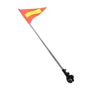 DECHOUS Mât de Drapeau de Bateau Support Crocodile Drapeau de Sécurité pour Kayak, Bouée Tractée et Wakeboard, Conçu Installation Facile en Voyage et Sports Nautiques