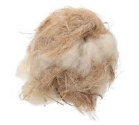 DECHOUS Matériaux Naturels pour Nids d'oiseaux en Jute, Laine et Coton, Offrant Un Environnement Chaud et Confortable pour Oiseaux et Cochons d'Inde en Hiver