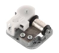 DECHOUS Mécanisme à Double pour Boîte à Musique DIY Remontoir à Tête Champignon M30 Filetage Inversé Accessoire de Remplacement Polyvalent pour Mécanisme de Boîte à Musique et Mélodie