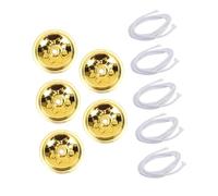 DECHOUS Mèches Flottantes pour Lampe à Huile avec Support Flottant Alliage Remplacement pour Brûleur et Lampe DIY Mèches Longues et Résistantes pour Éclairage Huile Maison