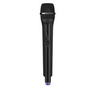 DECHOUS Microphone Jouet de Simulation 1:1 en Plastique Noir Compact Prise en Main Confortable pour Performance Scénique et Accessoire Photo Couleur Aléatoire