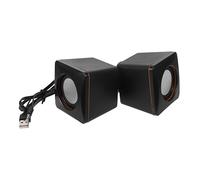 DECHOUS Mini Enceinte USB Portable Compacte pour Ordinateur Pc Alimentation USB Plug and Play Bureau Et Voyage