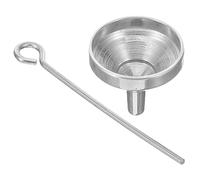 DECHOUS Mini Entonnoir Acier Inoxydable pour Flacon Parfum Transfert Précis de Liquides Outil Pratique pour Remplissage de Petites Bouteilles Facile à Nettoyer et Réutilisable