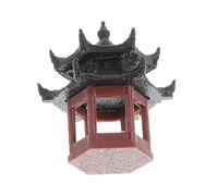 DECHOUS Miniature Pagoda Figurine De Hexagonal pour Décoration De Jardin Et - Accessoires Bonsai pour Terrarium Et Aquariums