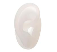 DECHOUS Modèle Oreille Silicone Réaliste Souple pour Pratique et Affichage de Boucles Oreilles Simulation Humaine pour Formation Au Perçage Modèle Oreille Droite