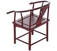 DECHOUS Modèle Réduit de Meubles Chinois Abs 1:25 pour Bac à Sable, Mini Mobilier Traditionnel Violet Foncé, Décor Miniature pour Collectionneur, Jouet Créatif et Décoration Intérieure